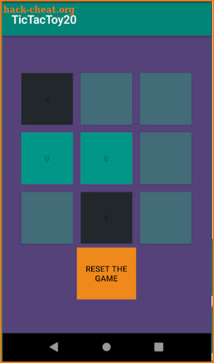 TicTacToe20 screenshot