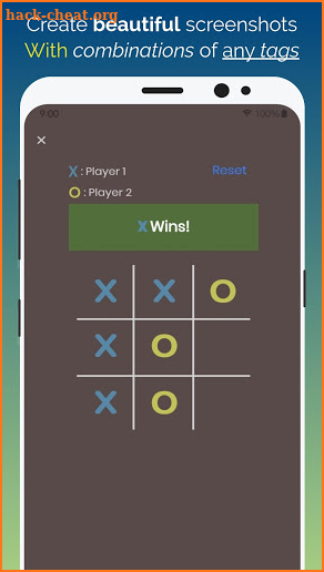 TicTacToeA screenshot