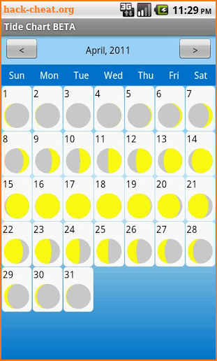 Tide Chart FREE screenshot