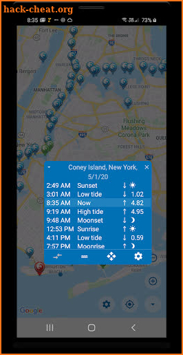 Tide Tables and Tidal Charts - eTide HDF screenshot