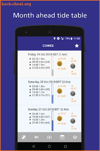 Tides Planner screenshot