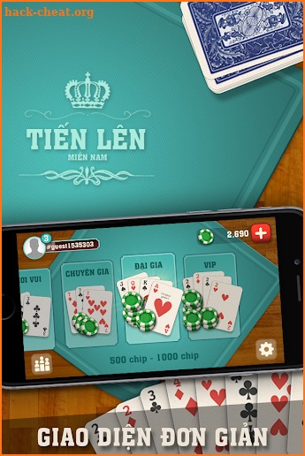 Tiến Lên Miền Nam screenshot