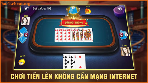 Tien len mien nam - Game Danh bai BigKool screenshot