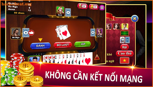 Tien Len - Tiến Lên - Danh Bai Tien Len - offline screenshot