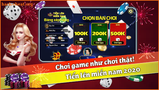 Tien len - Tiến Lên Miền Nam - Tiến lên screenshot