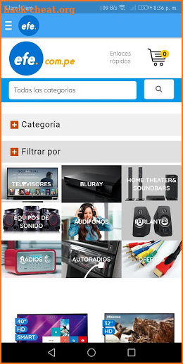 Tiendas efe screenshot