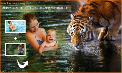 Tiger Photo Editor & Photo Frame screenshot