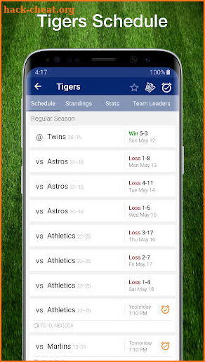 Tigers Baseball: Live Scores, Stats, Plays & Games screenshot