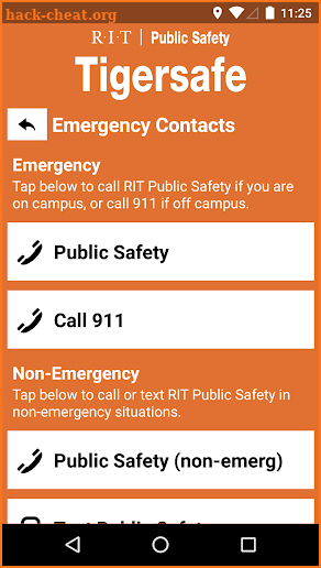 Tigersafe - RIT screenshot