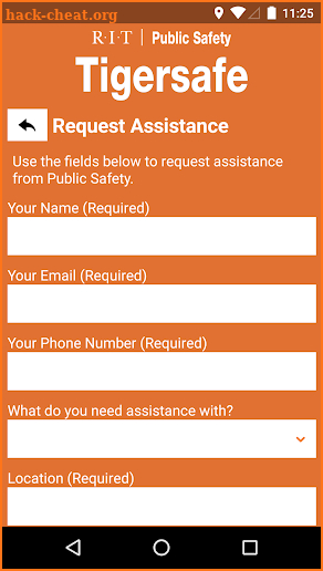 Tigersafe - RIT screenshot