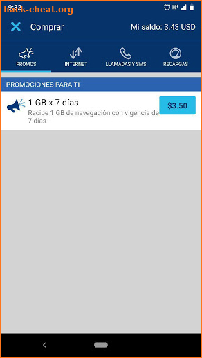 Tigo Shop El Salvador screenshot