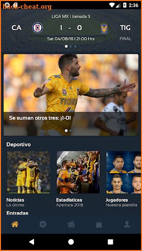 TigresOficial screenshot