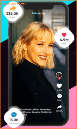 Tik+ Free TikTok Followers & Likes & Fans screenshot