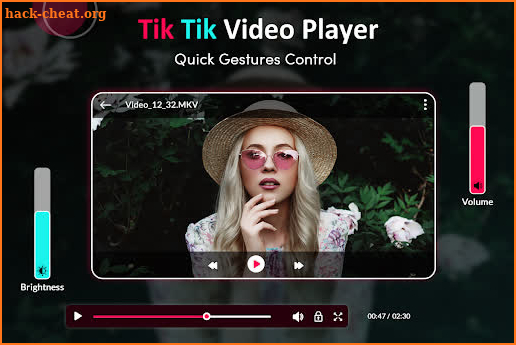 Tik Tik Video Player - All Format Video Player screenshot