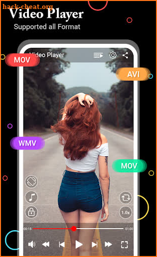 Tik Toc Video Player-All Formate Media Player 2020 screenshot