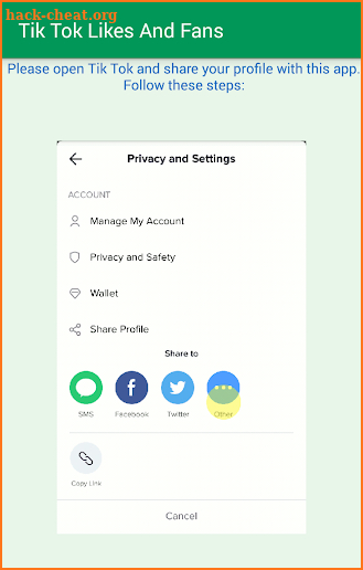 Tik Tok Likes And Fans screenshot