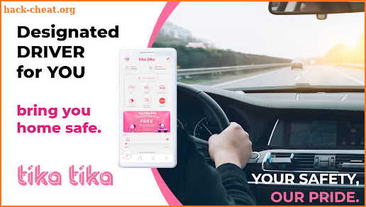 Tika Tika - Designated Driver Application screenshot