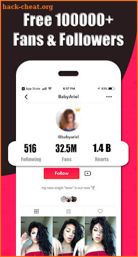 TikBoost : Get Real TikTok Likes, Fans & Followers screenshot