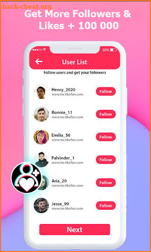 TikBoost: tiktok followers & fans & tiktok like screenshot