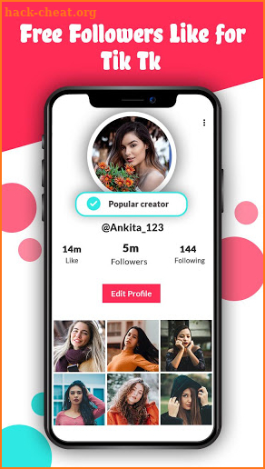 TikBooster -Tiktok Fans Followers & Likes & Hearts screenshot