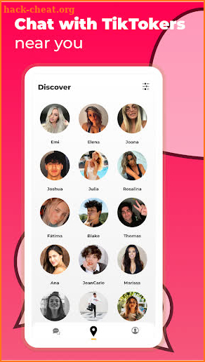 TikChat - Meet TikTokers Nearby screenshot