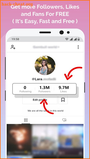 TikFame😍Free Tiktok Followers Likes & FYP Booster screenshot