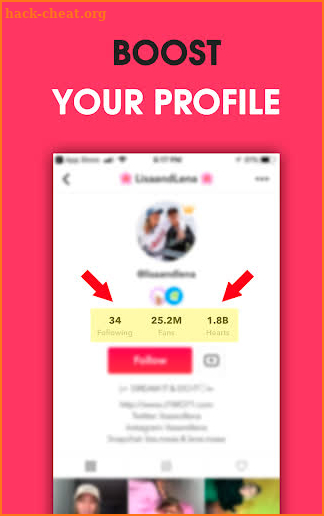 TikFans: Get Followers & Likes screenshot