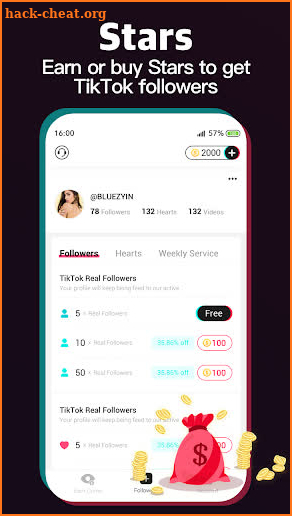 TikFollowers - Get TikTok Followers & Tik Like screenshot