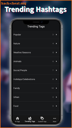 TikHashtag - TikTok Video Likes & Views & Hearts screenshot