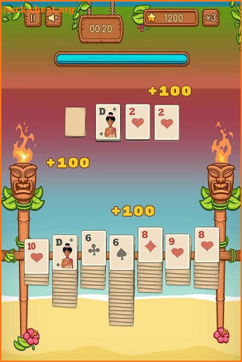 TiKi Solitaire screenshot