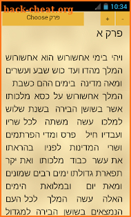 Tikkun Korim, Megillah screenshot