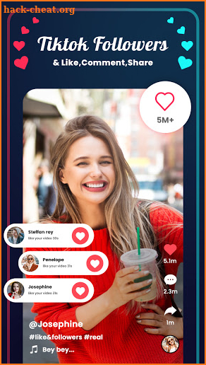 TikLike - fans like and follower for Tik tok screenshot