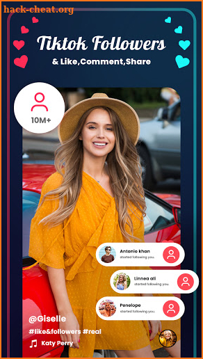TikLike - fans like and follower for Tik tok screenshot