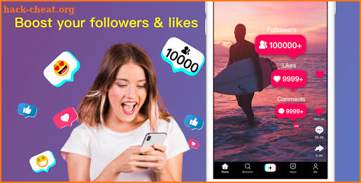 TikLike - Get More Followers & Video Likes screenshot