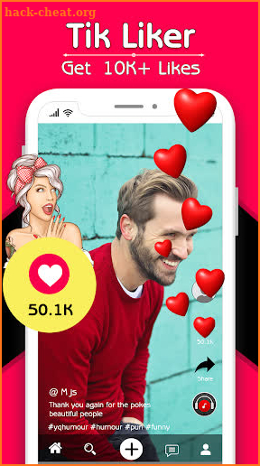 TikLiker - Fans & Followers & Likes & Hearts screenshot