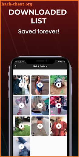 TikSave - Video Downloader for TikTok No Watermark screenshot