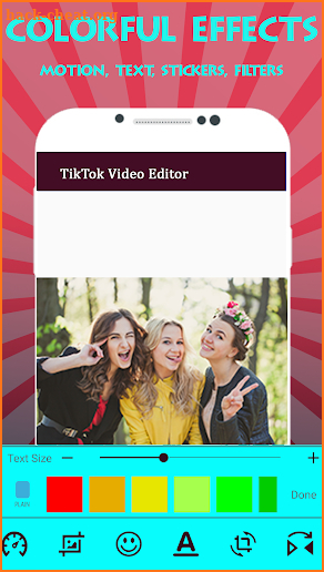 TikTok  evideo Editor screenshot