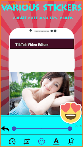 TikTok  evideo Editor screenshot