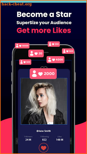 TikTop - Get Likes & Followers screenshot