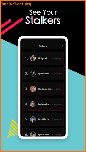 TikTracker - Reports for TikTok screenshot