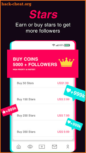 TikUp - Get Tiktok Followers & Tiktok Likes screenshot