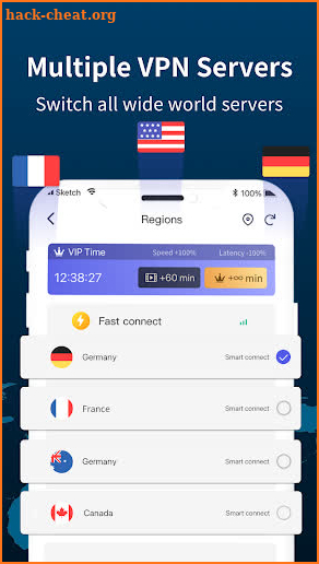 TikVPN Lite: Fast, Security screenshot