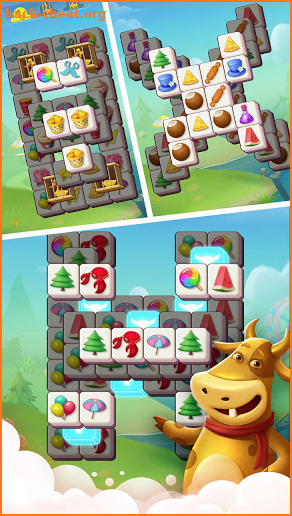 Tile triple match screenshot