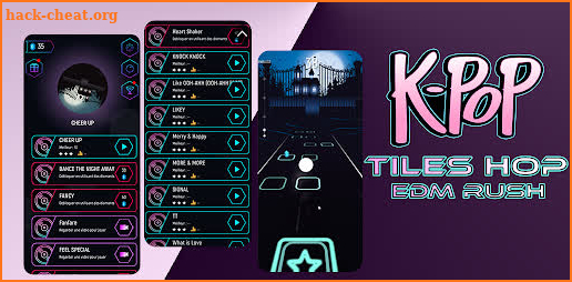 Tiles Hop: KPOP EDM Rush screenshot