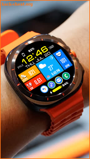 Tiles Window Watch Face NTV556 screenshot