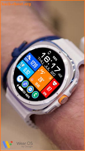 Tiles Window Watch Face NTV556 screenshot