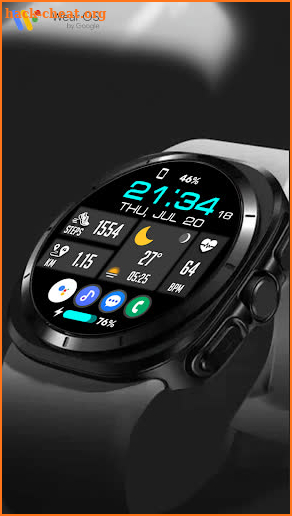 Tiles Window Watch Face NTV556 screenshot