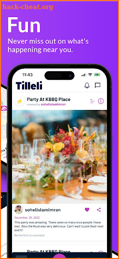 Tilleli screenshot