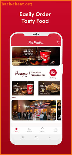 Tim Hortons GCC screenshot