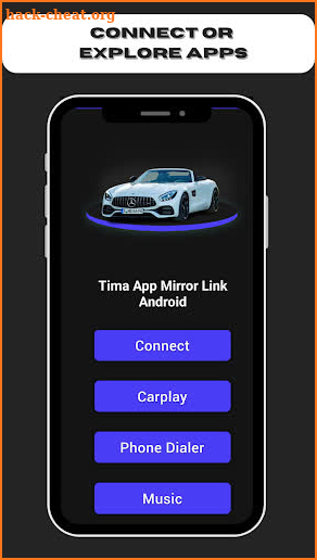 Tima App MirrorLink Android screenshot